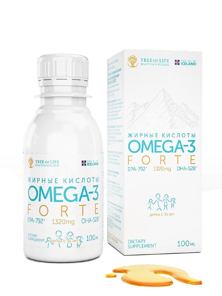 LifeTree of Life Omega-3 forte 100 мл